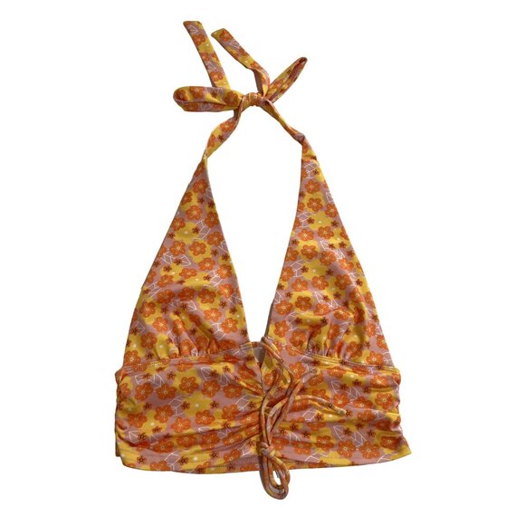Princess Polly Kayson Top in Orange Multi - Picture 1 of 4